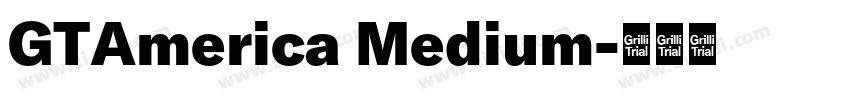 GTAmerica Medium字体转换